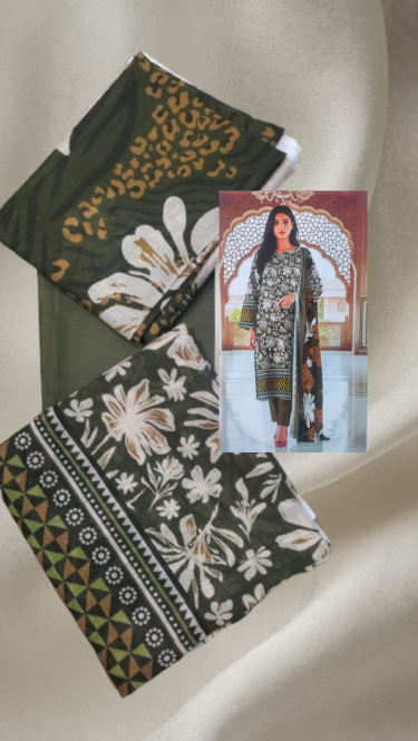 Lawn Bana Doria With Manar Dupatta