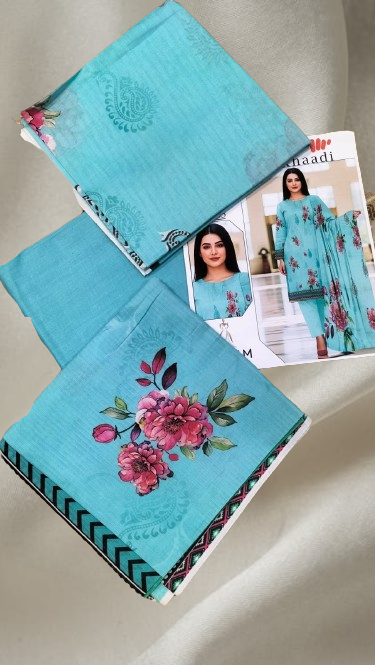 Lawn Bana Doria With Manar Dupatta