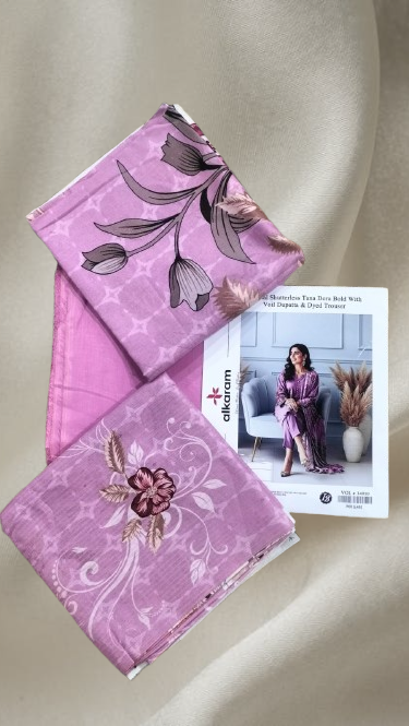 Lawn Dress With Lawn Dupatta